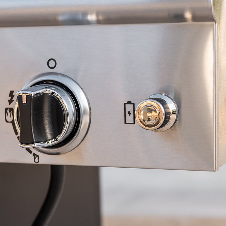 Nexgrill Stainless Steel 5-Burner Propane Grill with Side Burner