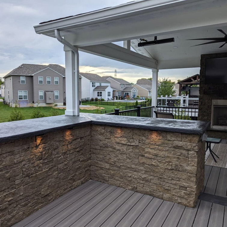 Morning Aspen Faux Stone Fire Rated Wall Paneling