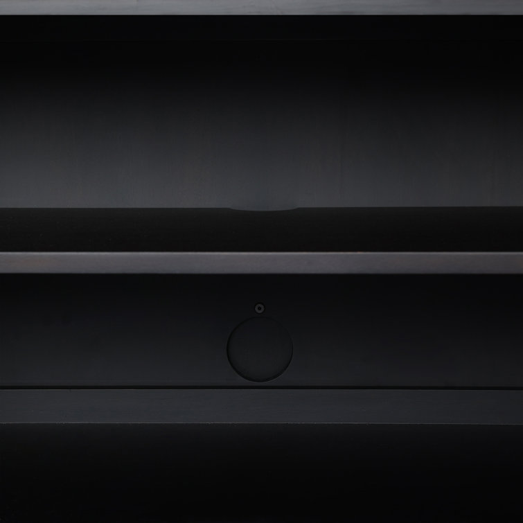 Cressida Black Linen Sideboard with Gunmetal Hardware