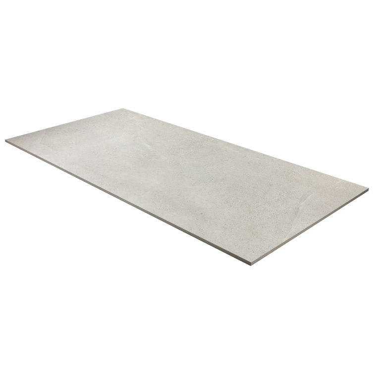 Large Format Light Gray Matte Porcelain Floor and Wall Tile