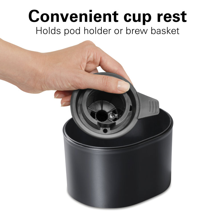 Hamilton Beach Black Single-Serve Iced & Hot Coffee Maker