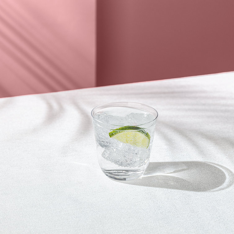 Clear Lead-Free Crystal Water Glass Set