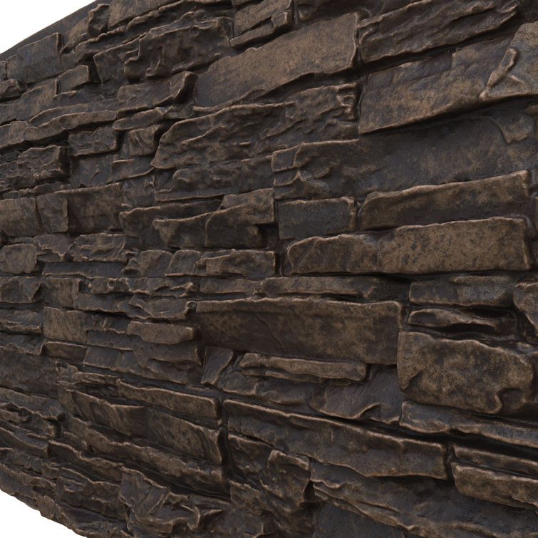 Alder Creek Faux Stone 48" x 24" Wall Panel
