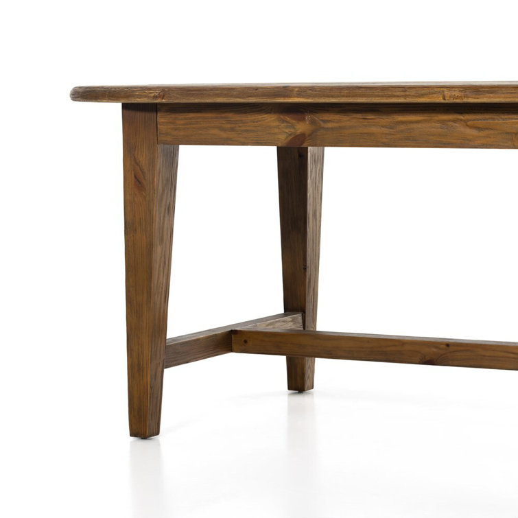 87" Weathered Pine Oval Farmhouse Dining Table