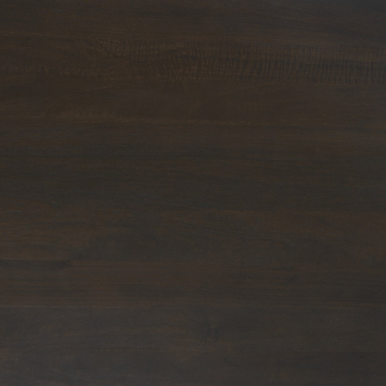 Artisan Carved Vintage Brown Mango Wood Dining Table