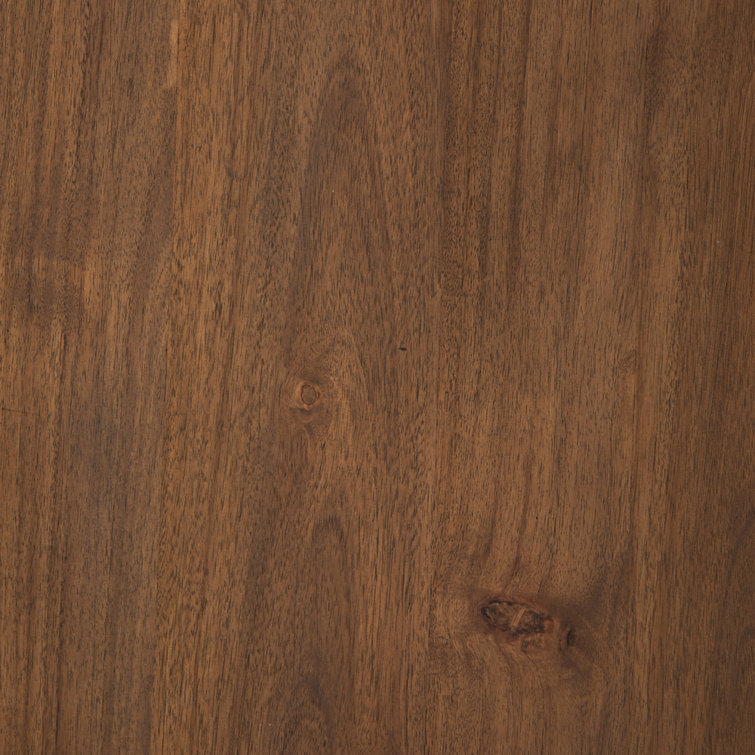 Seasoned Brown Acacia Oval Dining Table for Six