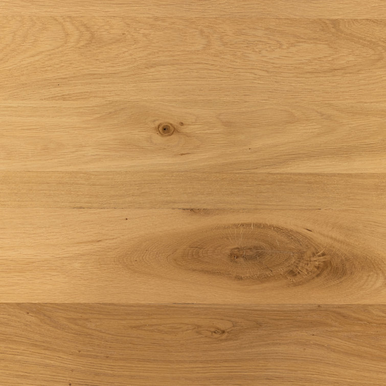 Natural Oak Rectangular Double Pedestal Dining Table