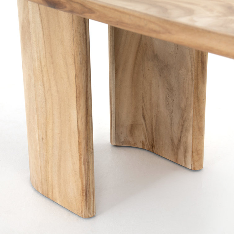 Elegant Guanacaste Wood Oval Dining Table in Rich Brown