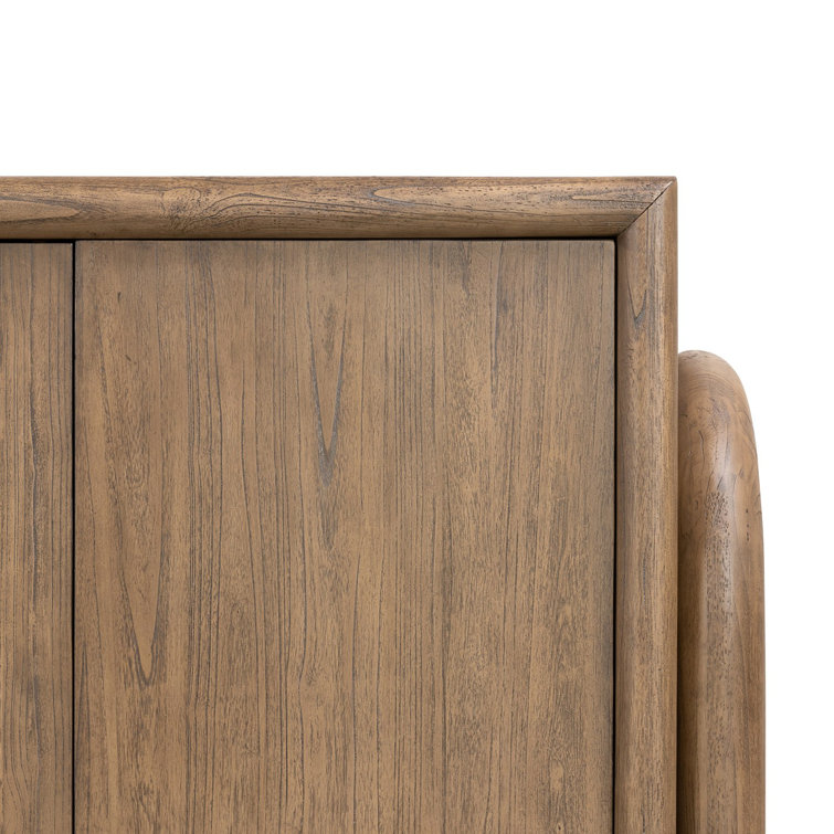 Fen 80'' Natural Solid Wood Sideboard