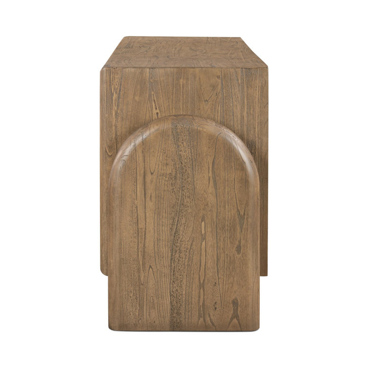 Fen 80'' Natural Solid Wood Sideboard
