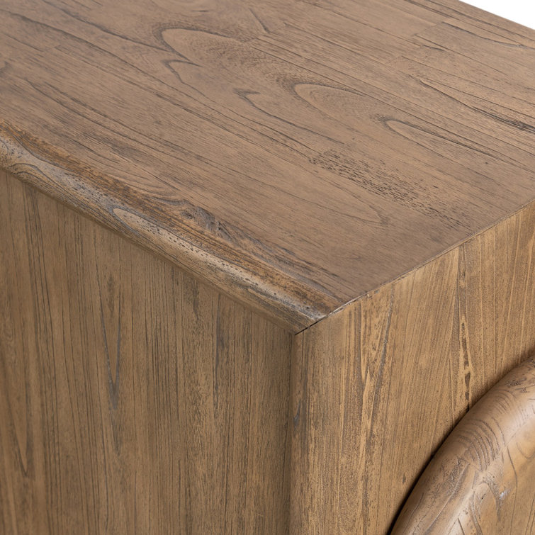 Fen 80'' Natural Solid Wood Sideboard