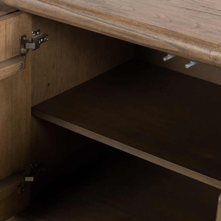 Fen 80'' Natural Solid Wood Sideboard