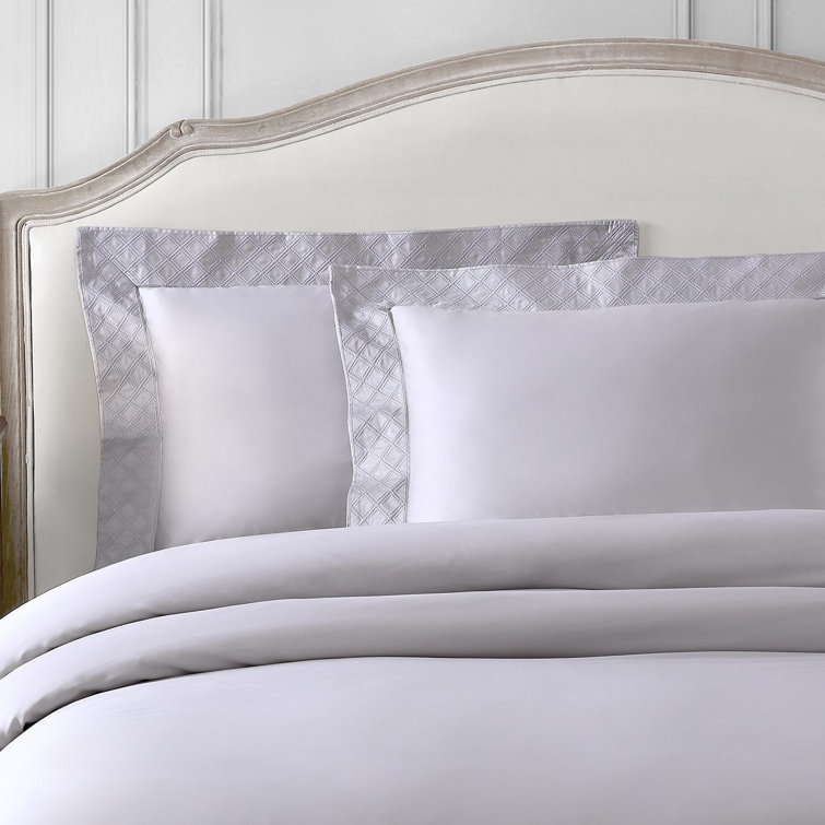 Hira Charcoal Cotton Full/Queen Duvet Cover Set