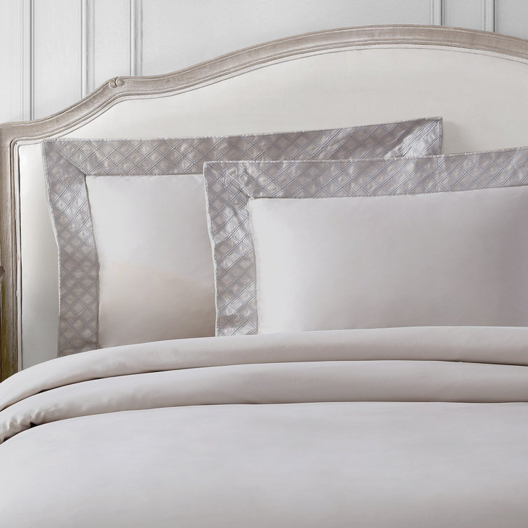 Hira Charcoal Cotton Full/Queen Duvet Cover Set