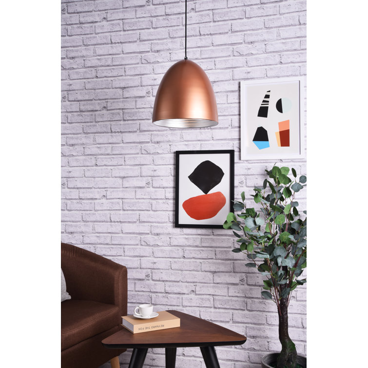 Circa Honey Gold Aluminum Contemporary Pendant - 11.5"Wx12"H