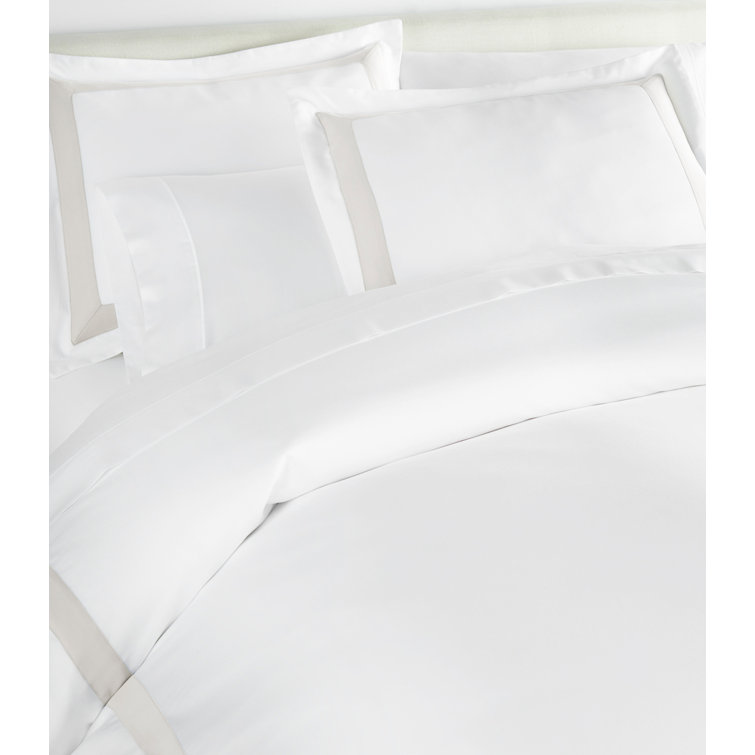 Twin Platinum Cotton Sateen Flat Sheet