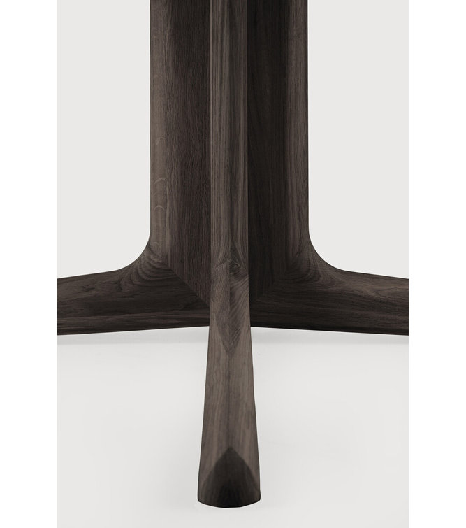 Corto Square Dark Brown Oak Dining Table