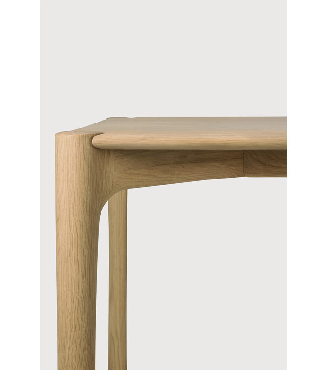 Pi 95-Inch Light Brown Oak Rectangular Dining Table