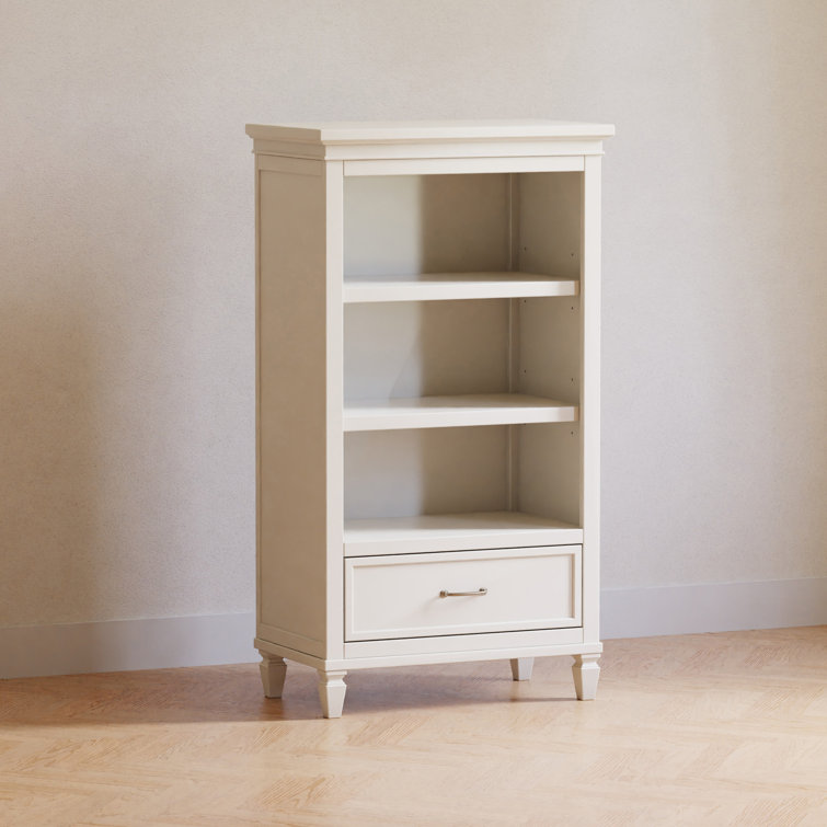 Darlington Classic French Country Inspired Kids Bookcase in Warm White
