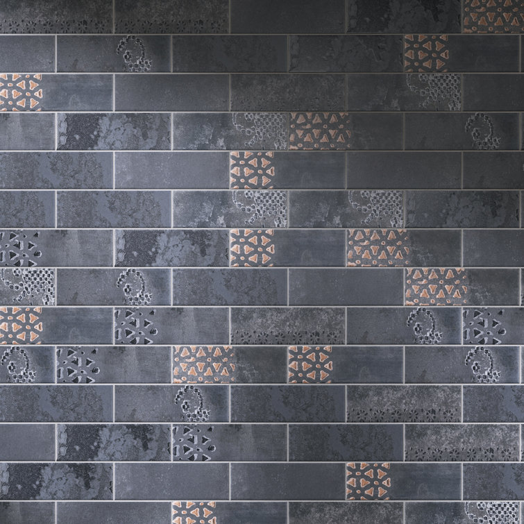 Marine Blue 3" x 8" Matte Porcelain Subway Tile