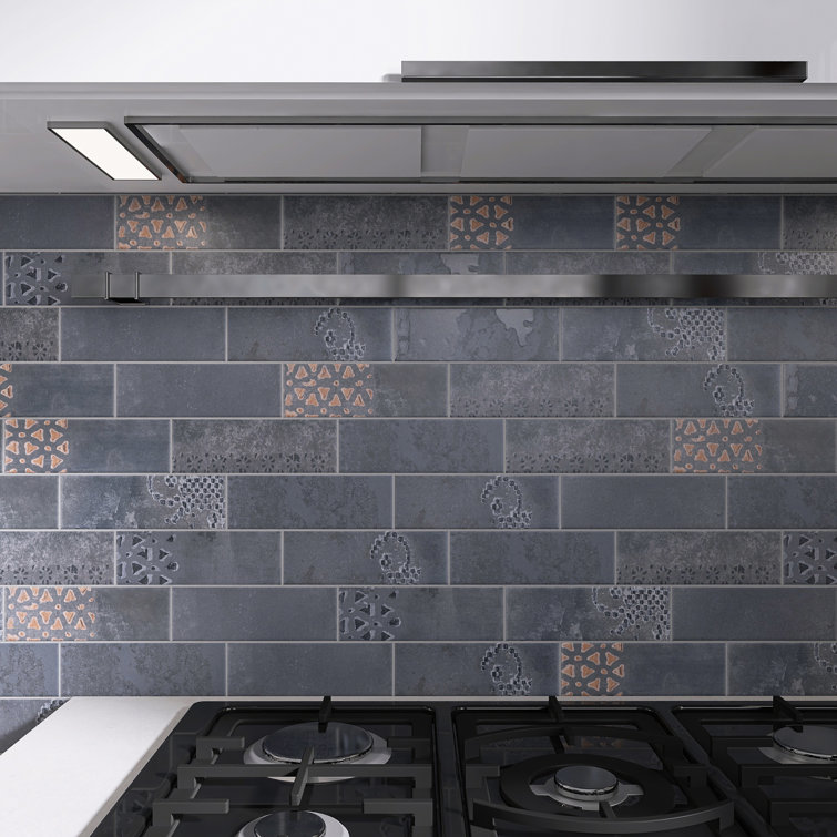 Marine Blue 3" x 8" Matte Porcelain Subway Tile