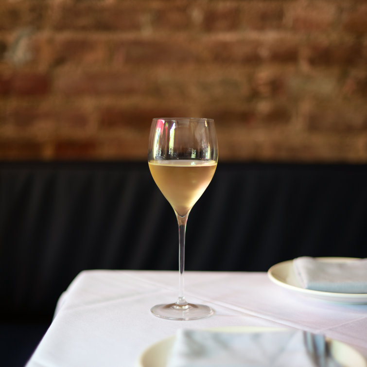 Clear Recyclable Glass Wine Glasses Set of 4