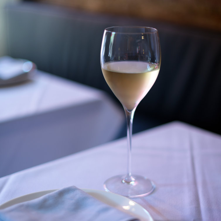Clear Recyclable Glass Wine Glasses Set of 4
