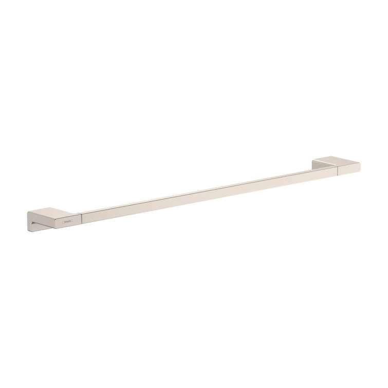 Brushed Nickel 25" Wall Mounted Towel Rail