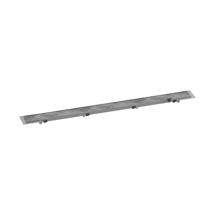 Nature Stone Stainless Steel Linear Shower Drain with Adjustable Frame