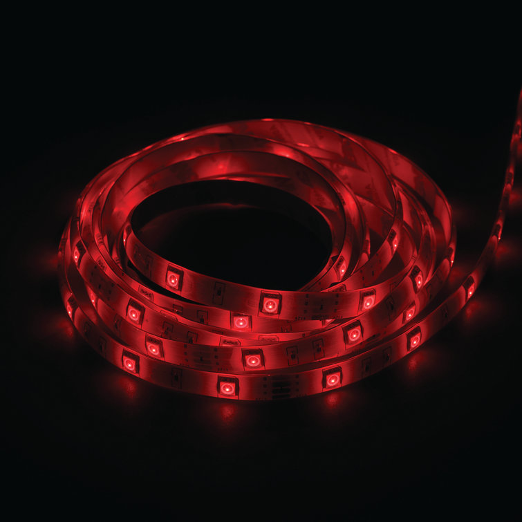 10ft Color-Changing LED Strip Light with Remote