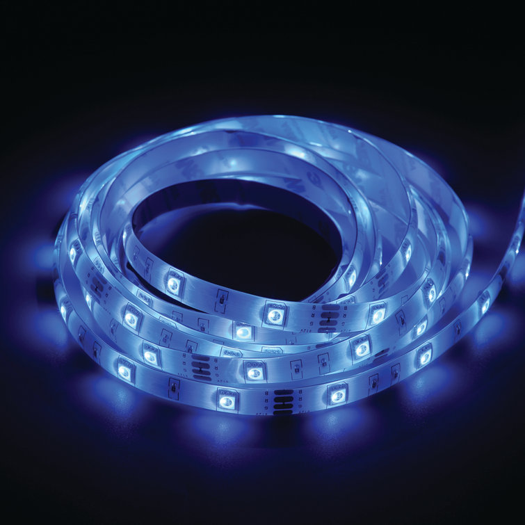 10ft Color-Changing LED Strip Light with Remote