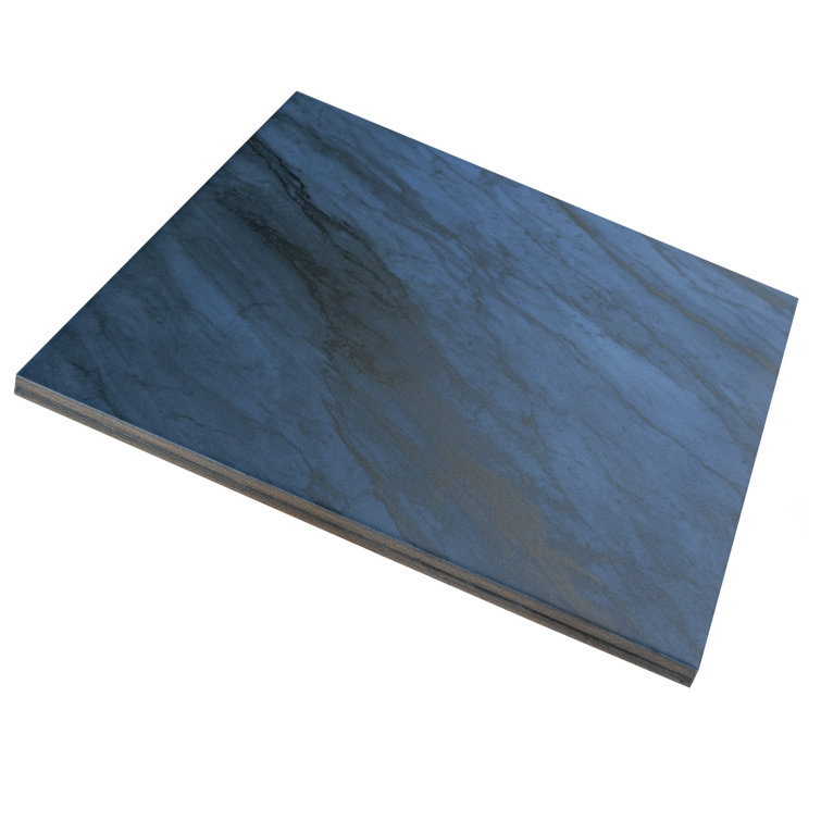 Indigo 8" x 8" Porcelain Marble Look Wall & Floor Tile