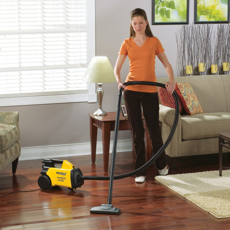 Eureka Mighty Mite Yellow Canister Vacuum for Pets