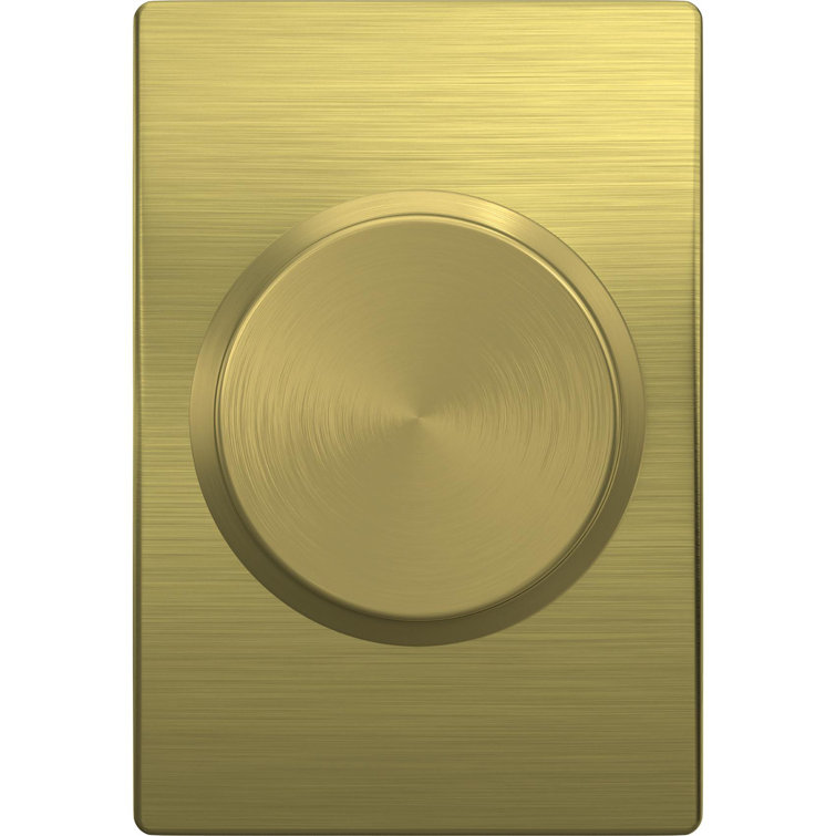Bowery Passage Door Knob with Gold Century Rosette
