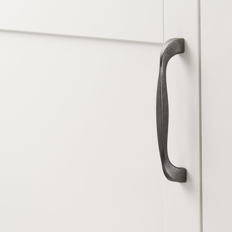 Black Iron Twist Cabinet Pulls with Mounting Hardware, 10-Pack