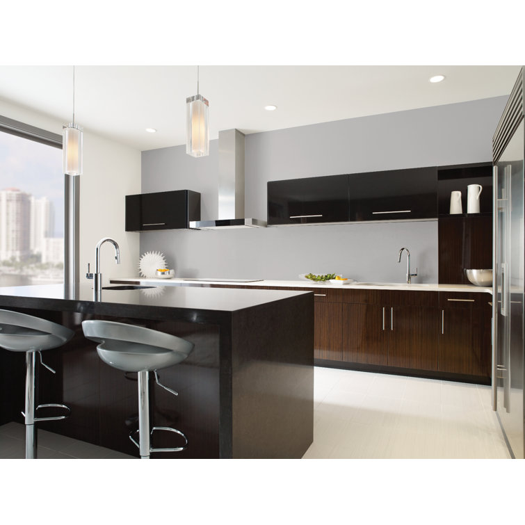 Chrome Stainless Steel Pull-Down Kitchen Faucet with Spray
