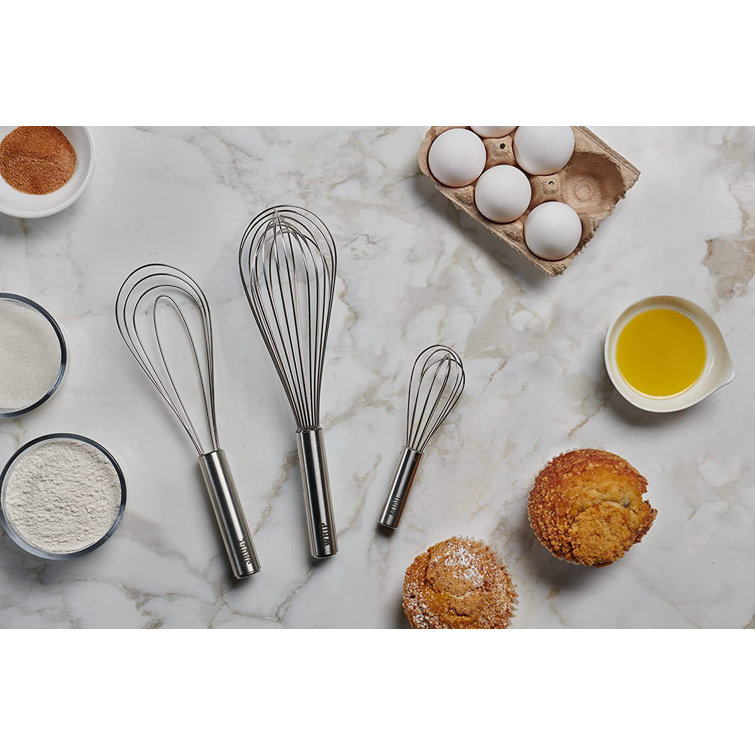 Stainless Steel Mini and Sauce Whisk Set of 3