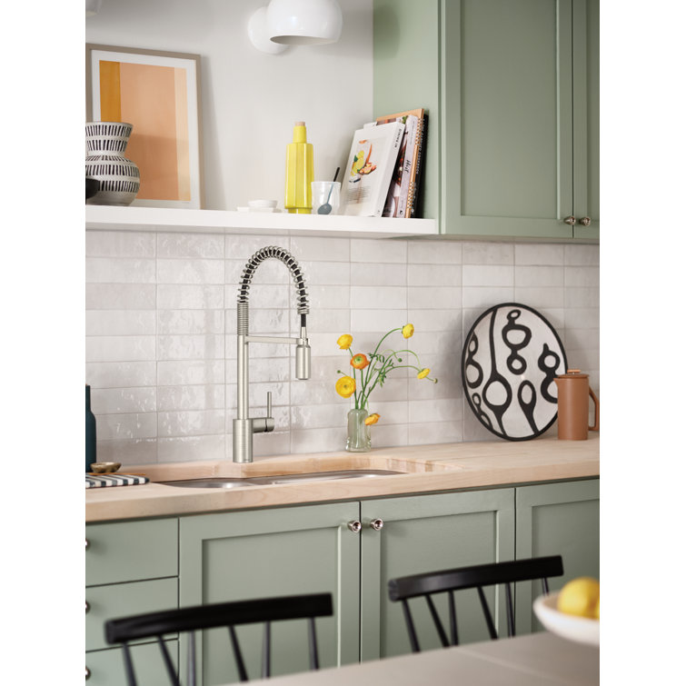 Stainless Steel Touchless Pull-Down Kitchen Faucet with Spray