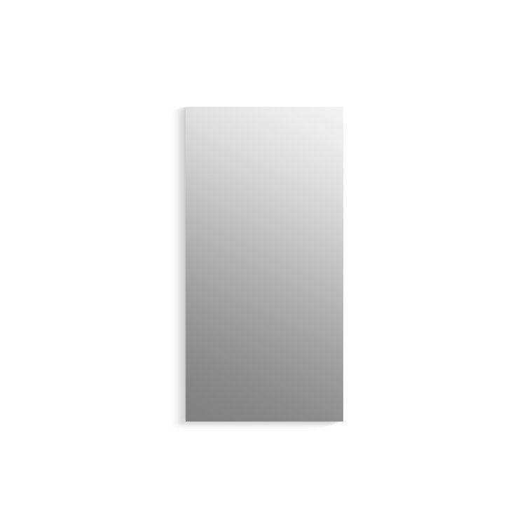 Verdera 40" x 20" Silver Aluminum Medicine Cabinet with Mirror