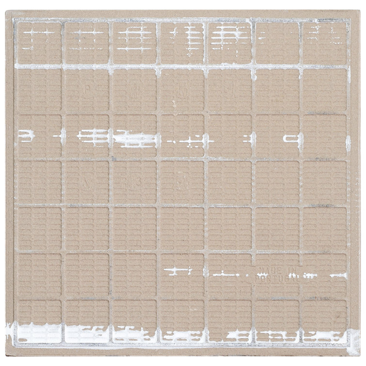 Luv Charmed Blue and Gray 8" Glazed Porcelain Tile