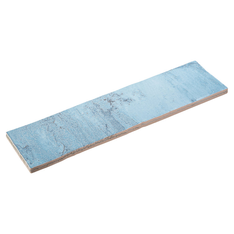 Splash Neptune Blue 3" x 12" Glazed Ceramic Subway Tile