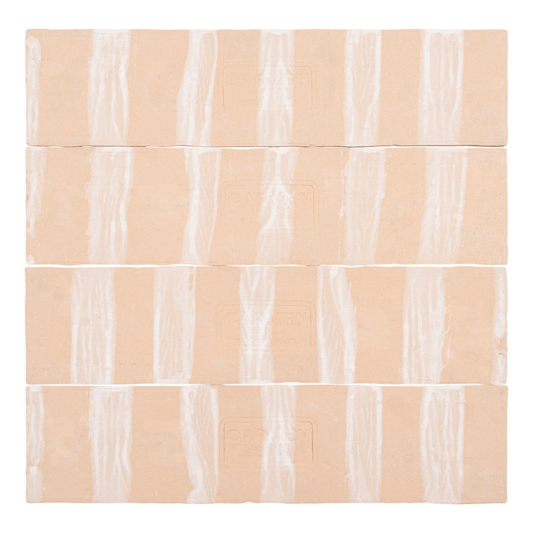 Splash Mermaid Blue Glossy Ceramic Subway Wall Tile