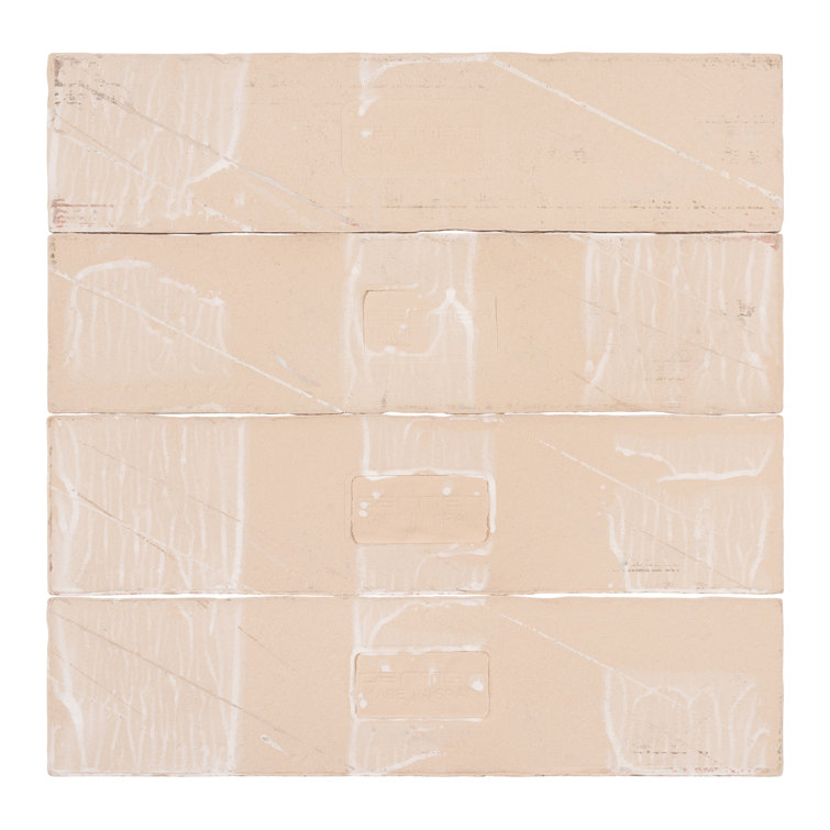 Splash Rose Pink Glossy Ceramic Subway Wall Tile