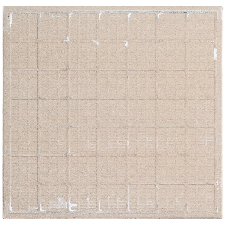Luv Passion 8" Gray and Blue Porcelain Tile