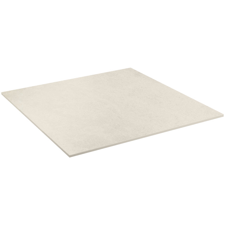 District 24'' x 24'' Beige Matte Porcelain Floor and Wall Tile