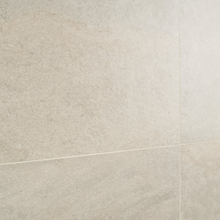 District 24'' x 24'' Beige Matte Porcelain Floor and Wall Tile