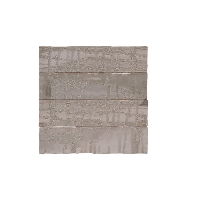 Homage 3" x 12" Brown Glazed Porcelain Subway Tile