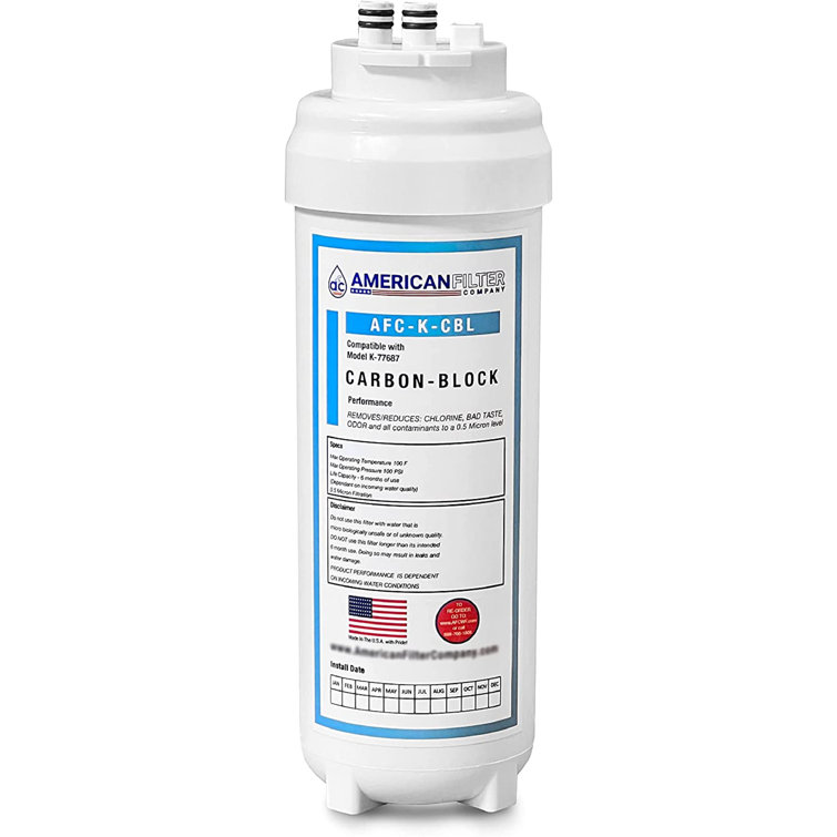 AFC Carbon Block Under Sink Replacement Water Filter