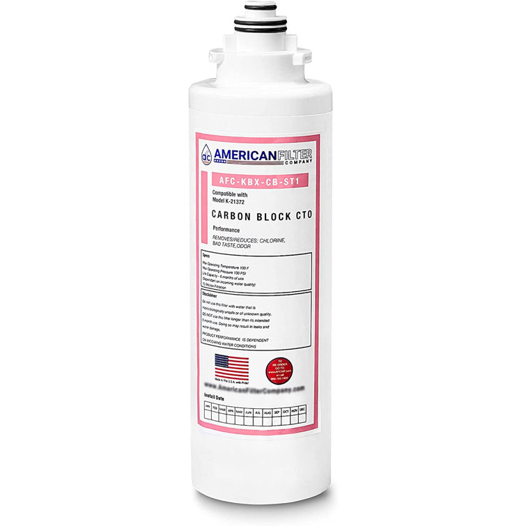 AFC Green Carbon Block Under Sink Water Filter