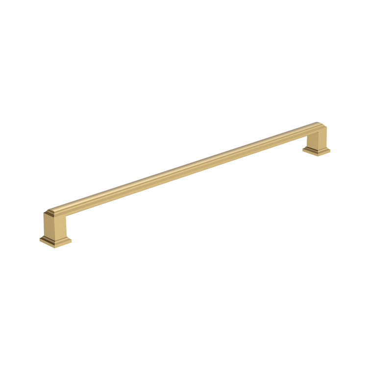 Champagne Bronze Traditional Bar Cabinet Pull with Mounting Hardware
